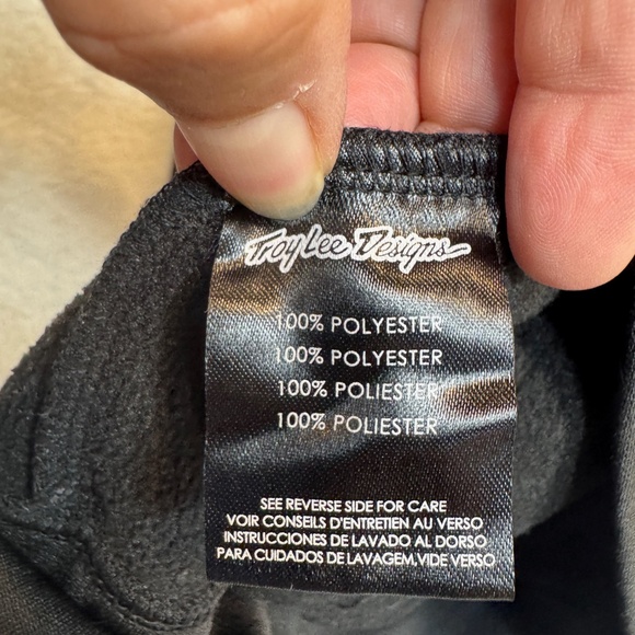 Troy Lee Designs Jacket Mens Size XL Black Gray Performance Full Zip Hoodie - Picture 4 of 10